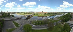 Archiv Foto Webcam Dresden - Elbpanorama 11:00