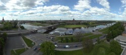 Archiv Foto Webcam Dresden - Elbpanorama 13:00