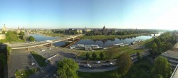 Archiv Foto Webcam Dresden - Elbpanorama 06:00