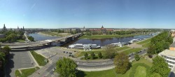 Archiv Foto Webcam Dresden - Elbpanorama 13:00