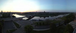 Archiv Foto Webcam Dresden - Elbpanorama 21:00