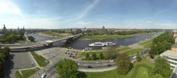 Archived image Webcam Dresden - Panoramic view of the city 13:00