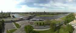 Archived image Webcam Dresden - Panoramic view of the city 15:00
