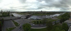 Archived image Webcam Dresden - Panoramic view of the city 05:00