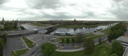 Archiv Foto Webcam Dresden - Elbpanorama 15:00