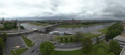 Archiv Foto Webcam Dresden - Elbpanorama 13:00