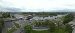 Archiv Foto Webcam Dresden - Elbpanorama 17:00