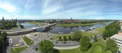 Archiv Foto Webcam Dresden - Elbpanorama 13:00