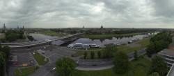 Archiv Foto Webcam Dresden - Elbpanorama 05:00