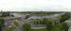 Archiv Foto Webcam Dresden - Elbpanorama 13:00
