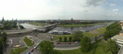 Archiv Foto Webcam Dresden - Elbpanorama 15:00