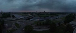 Archiv Foto Webcam Dresden - Elbpanorama 21:00
