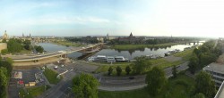 Archiv Foto Webcam Dresden - Elbpanorama 05:00