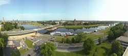 Archived image Webcam Dresden - Panoramic view of the city 07:00