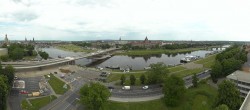 Archived image Webcam Dresden - Panoramic view of the city 09:00