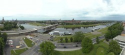 Archiv Foto Webcam Dresden - Elbpanorama 13:00