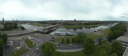 Archiv Foto Webcam Dresden - Elbpanorama 15:00