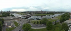 Archiv Foto Webcam Dresden - Elbpanorama 17:00