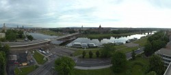Archived image Webcam Dresden - Panoramic view of the city 05:00
