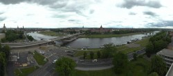 Archived image Webcam Dresden - Panoramic view of the city 11:00