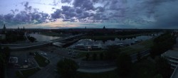 Archiv Foto Webcam Dresden - Elbpanorama 21:00