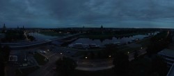 Archiv Foto Webcam Dresden - Elbpanorama 03:00