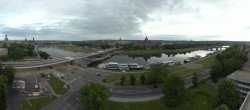 Archiv Foto Webcam Dresden - Elbpanorama 06:00