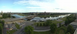 Archived image Webcam Dresden - Panoramic view of the city 05:00