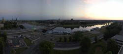 Archiv Foto Webcam Dresden - Elbpanorama 03:00