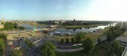 Archiv Foto Webcam Dresden - Elbpanorama 05:00