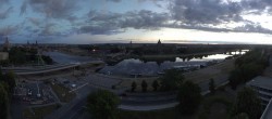 Archiv Foto Webcam Dresden - Elbpanorama 03:00
