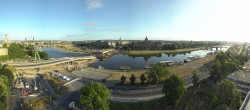 Archiv Foto Webcam Dresden - Elbpanorama 05:00