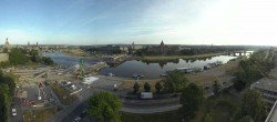 Archiv Foto Webcam Dresden - Elbpanorama 06:00