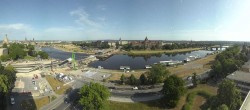 Archiv Foto Webcam Dresden - Elbpanorama 07:00