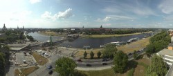 Archiv Foto Webcam Dresden - Elbpanorama 15:00