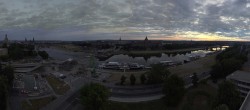 Archiv Foto Webcam Dresden - Elbpanorama 03:00