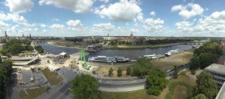 Archiv Foto Webcam Dresden - Elbpanorama 11:00