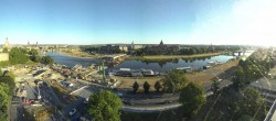 Archived image Webcam Dresden - Panoramic view of the city 05:00