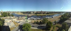 Archiv Foto Webcam Dresden - Elbpanorama 02:00
