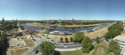 Archiv Foto Webcam Dresden - Elbpanorama 08:00