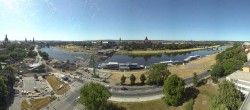 Archiv Foto Webcam Dresden - Elbpanorama 15:00