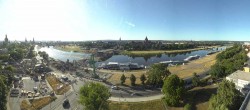 Archiv Foto Webcam Dresden - Elbpanorama 17:00