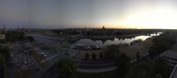 Archiv Foto Webcam Dresden - Elbpanorama 03:00