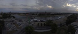 Archiv Foto Webcam Dresden - Elbpanorama 03:00