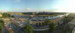 Archiv Foto Webcam Dresden - Elbpanorama 05:00