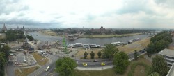 Archiv Foto Webcam Dresden - Elbpanorama 09:00