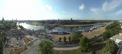 Archived image Webcam Dresden - Panoramic view of the city 17:00