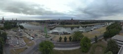 Archiv Foto Webcam Dresden - Elbpanorama 05:00