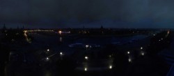 Archived image Webcam Dresden - Panoramic view of the city 03:00