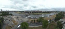 Archiv Foto Webcam Dresden - Elbpanorama 07:00